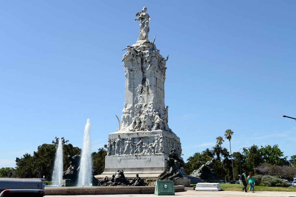 08 The Monument to the Spaniards Monumento de los Espanoles At Sarmiento and Libertador Avenues In Palermo Buenos Aires